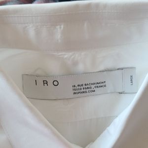 IRO White dress shirt never worn